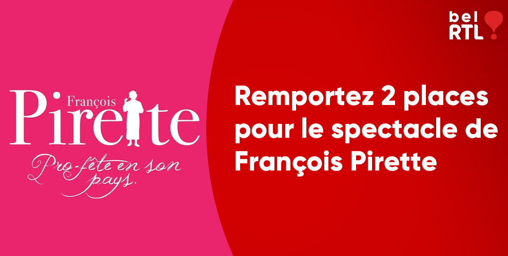 Francois Pirette concours bel RTL