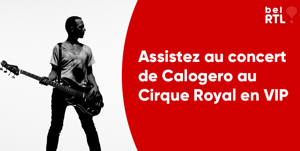 calogero concours bel RTL Cirque royal 2026