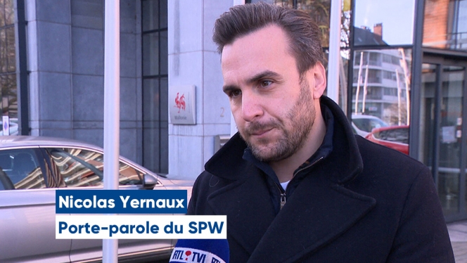 Nicolas Yernaux, porte-parole du SPW
