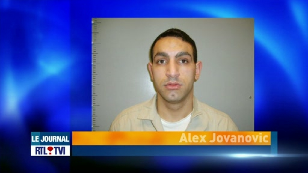 Arrestation d'Alex Jovanovic, détenu évadé de la prison d'Ittre. RTL Info