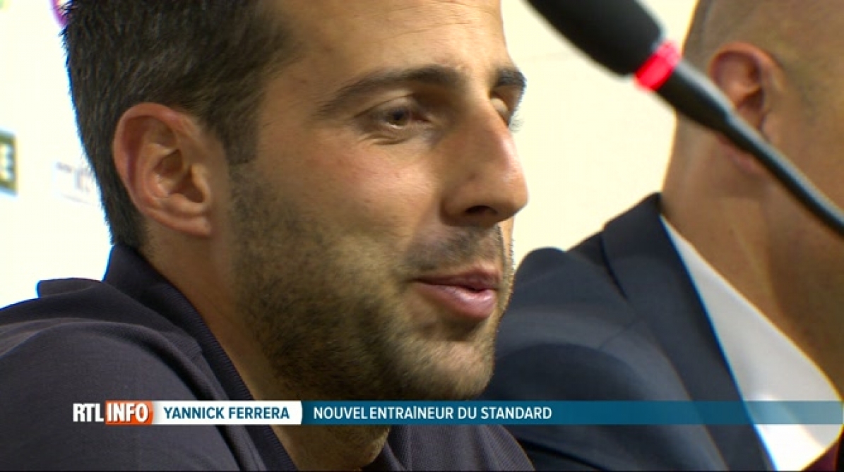 Yannick Ferrera dévient le nouvel entraîneur du Standard de Liège RTL Info