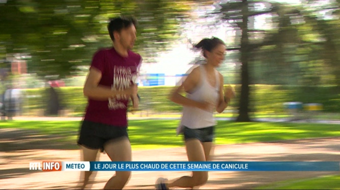 Canicule conseils pour les personnes qui font du sport à l'extérieur RTL Info