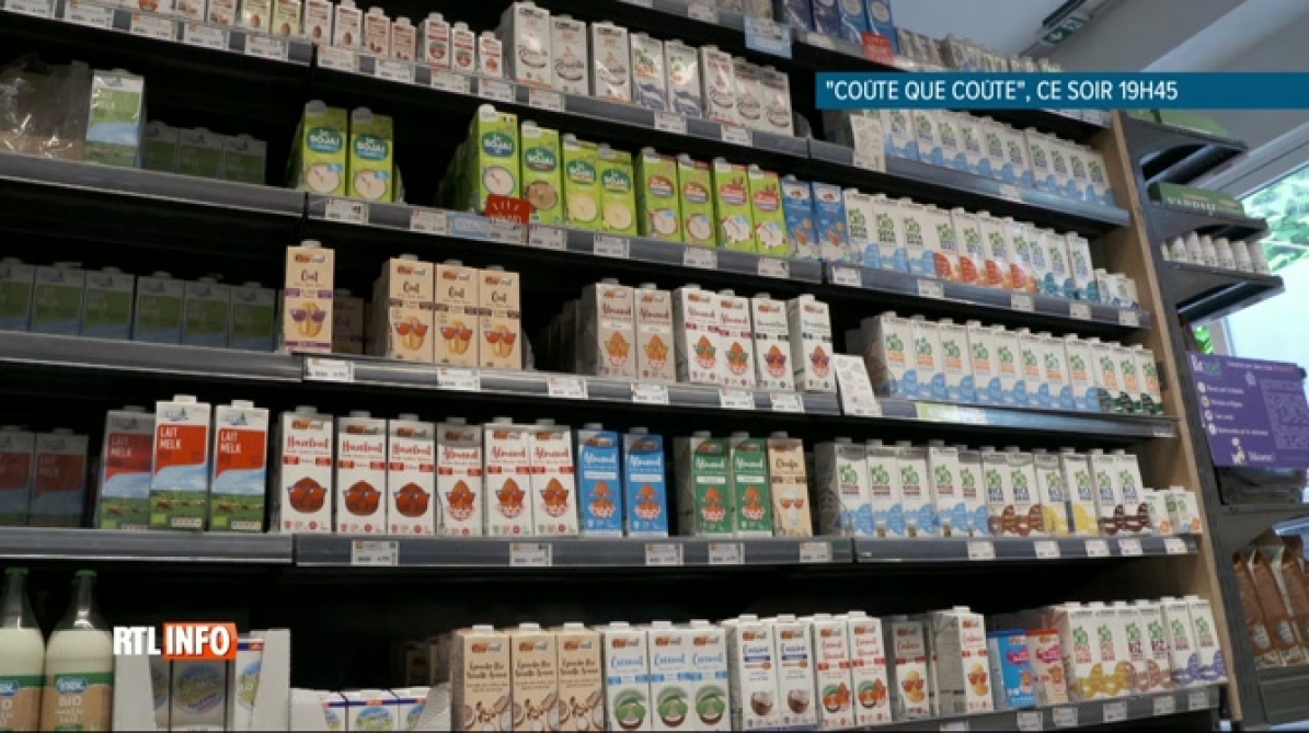 Une brique de lait sur 10 bue en Belgique est une brique de lait