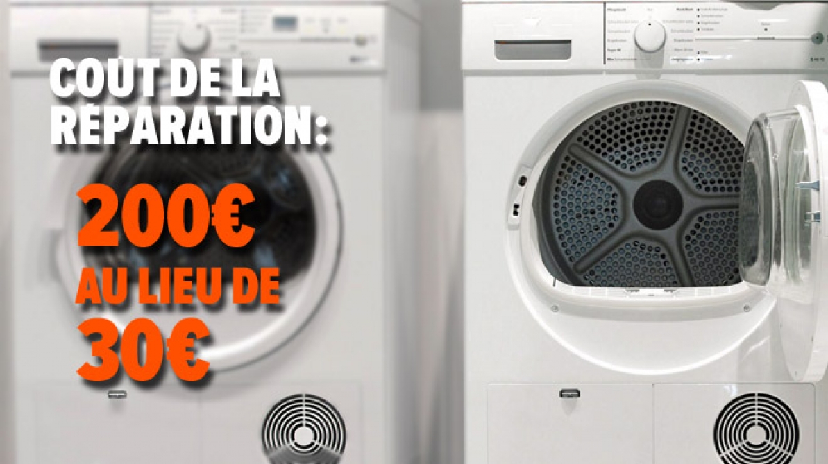 Réparer le roulement d'une machine à laver