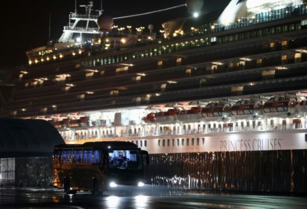 Paquebot en quarantaine au Japon Washington évacue ses ressortissants