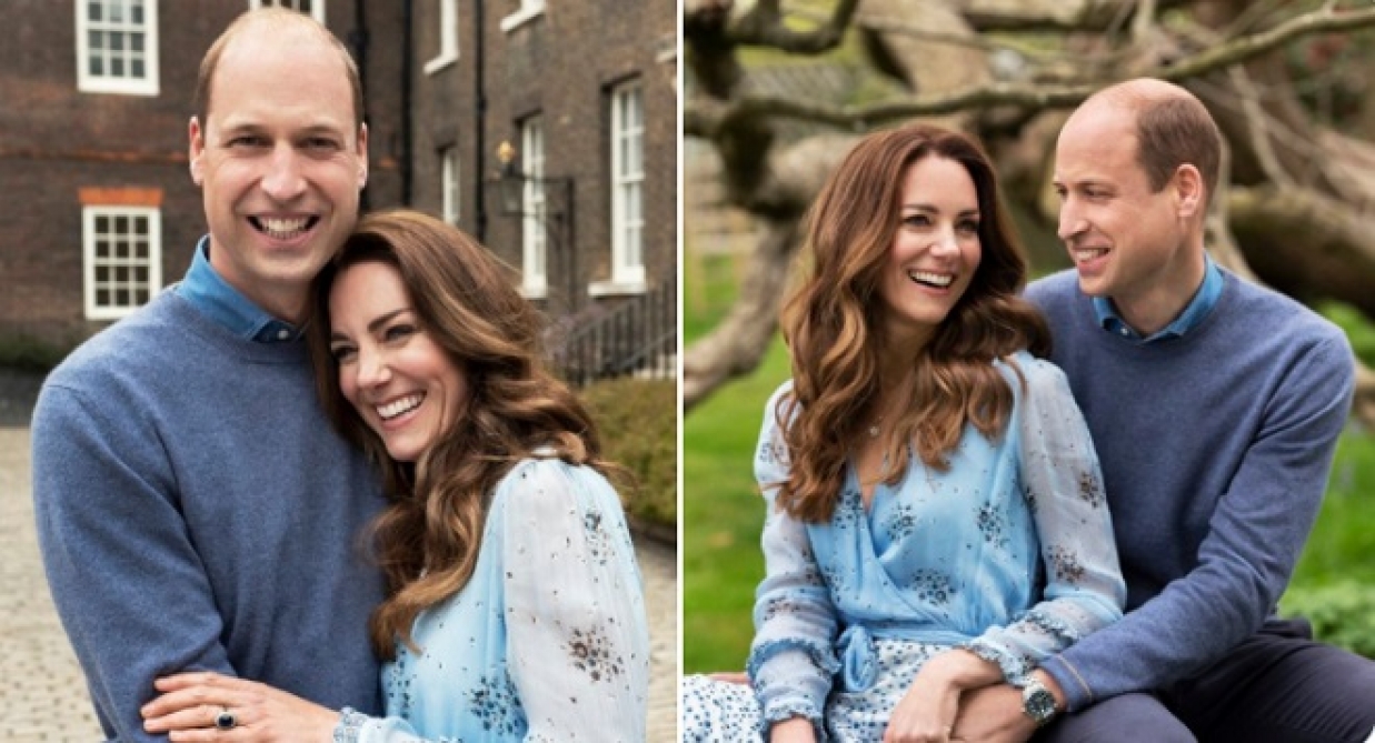 Le prince William et son épouse Kate célèbrent leur 10ème anniversaire de  mariage avec d'adorables clichés | RTL Info