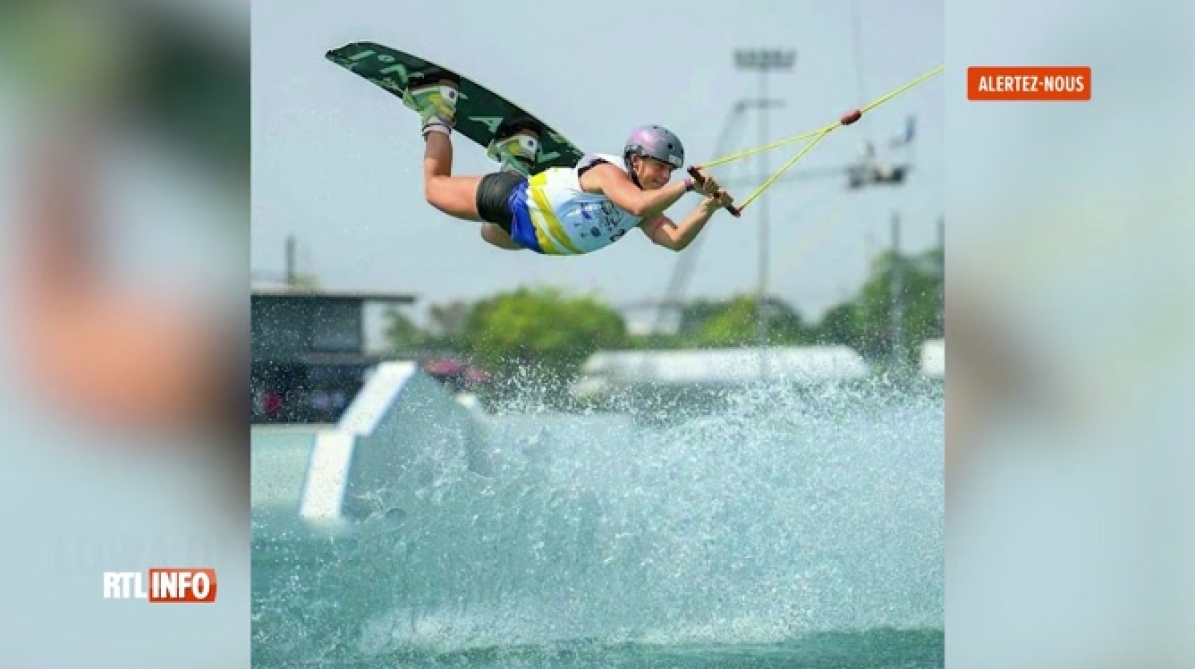 Lowa, une Belge de 14 ans, devient championne du monde de wakeboard "J'ai travaillé tellement
