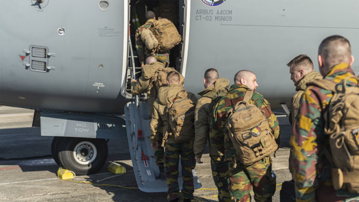 Vetement militaire sale belge