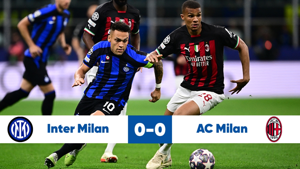 Inter MilanAC Milan EN DIRECT l'Inter attend un peu, l'AC cherche la