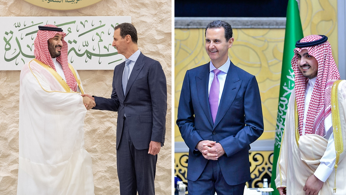 Guerre en Syrie Bachar alAssad fait son retour sur la scène