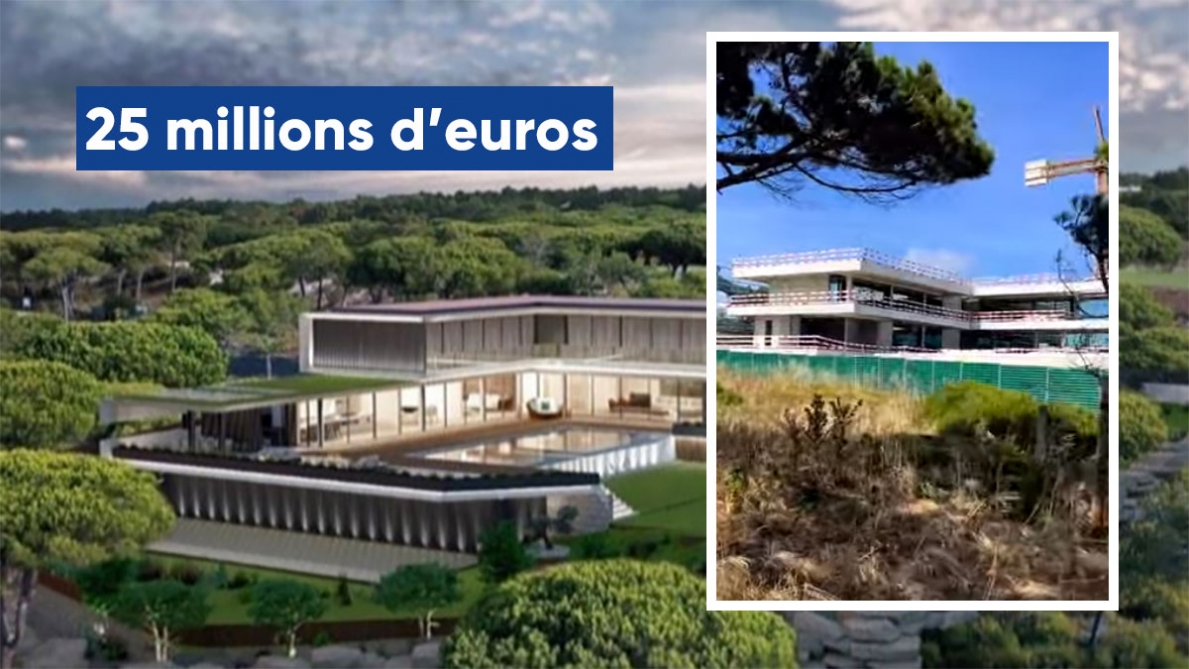 “Parece um hospital”: a construção da enorme villa de Cristiano Ronaldo exaspera os seus futuros vizinhos