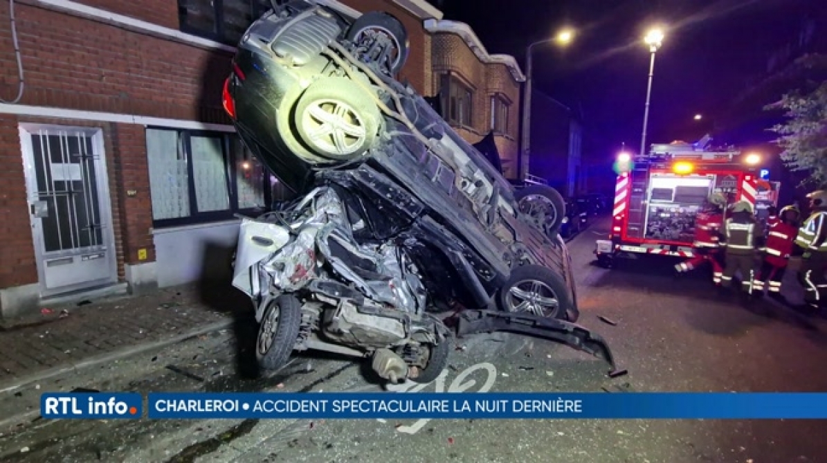 Accident à Charleroi une personne est décédée RTL Info