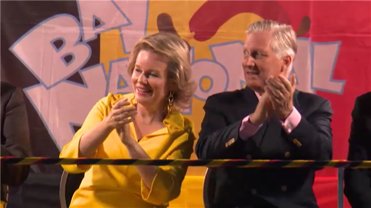 Le Roi était "détendu" et la Reine "très classe" plusieurs milliers de