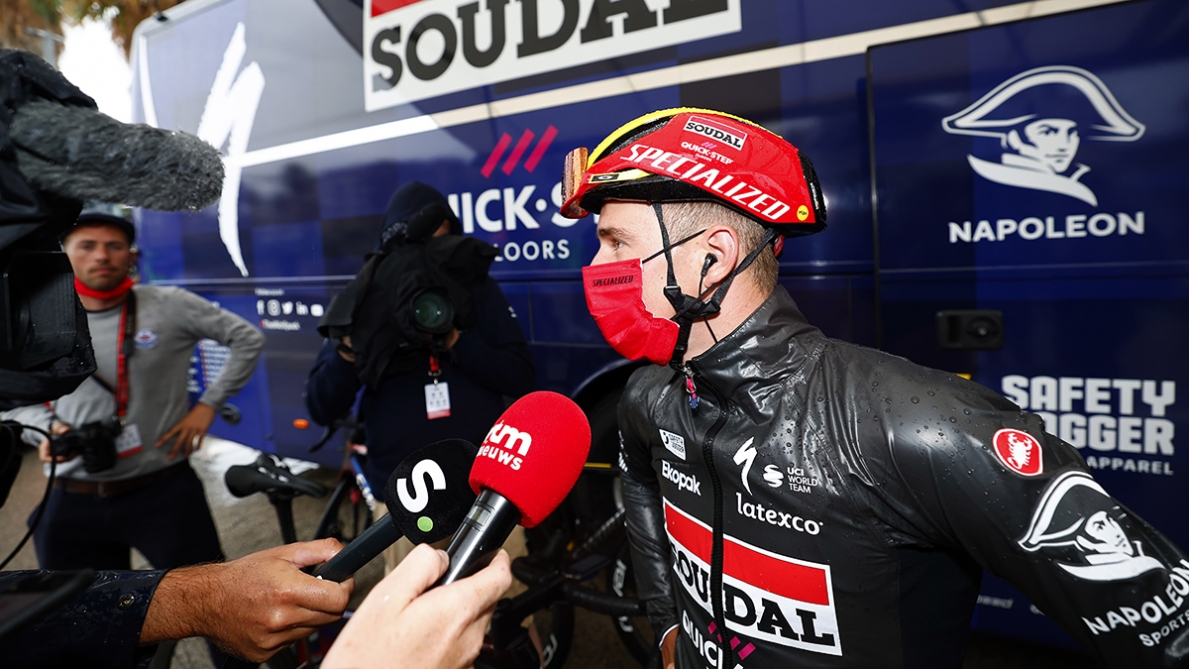 Remco Evenepoel no se enfada y critica nueva decisión de la Vuelta a España: ‘Irrespetuosa’