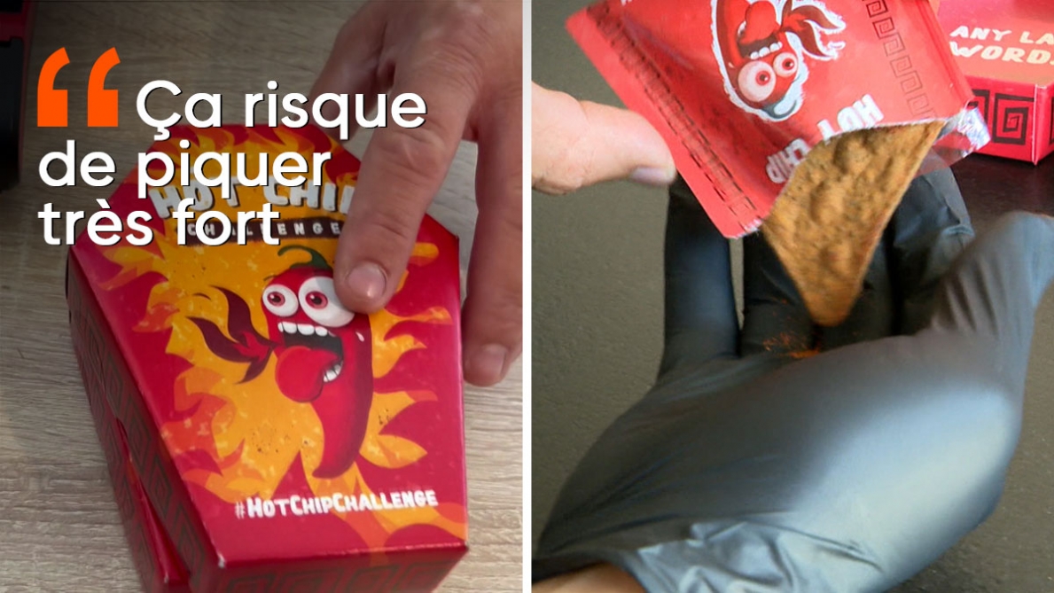 Il faut mettre un gant pour la prendre: la chips la plus piquante du monde  est en vente en Belgique et il vaut mieux être prudent