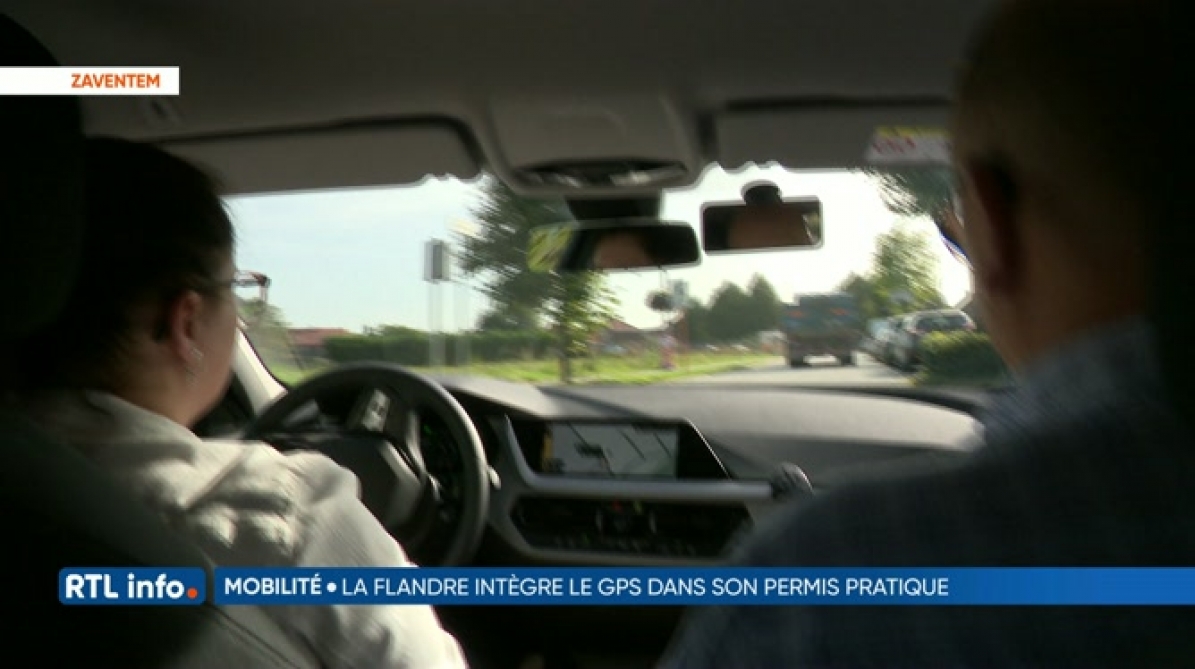 Le permis de conduire flamand intègre désormais l'utilisation du GPS