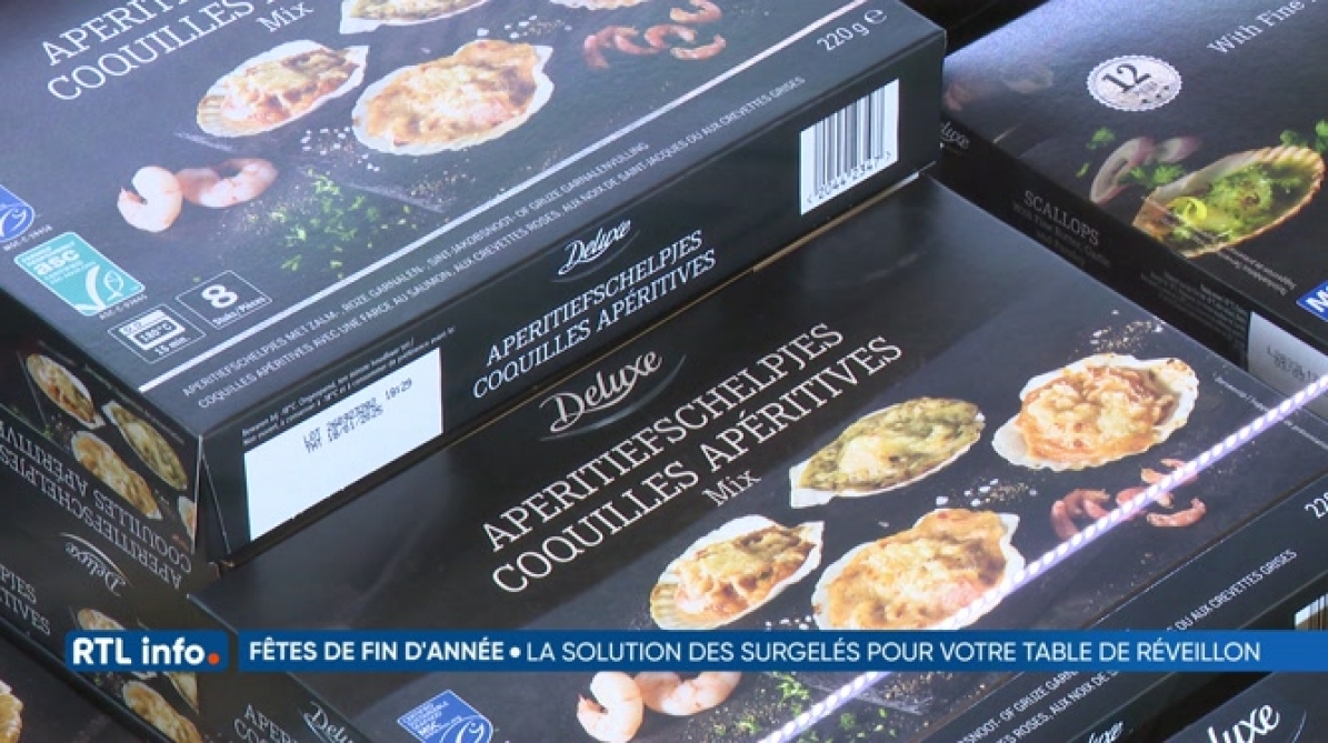 Des produits surgelés comme repas de Noël, une bonne idée ?  RTL Info