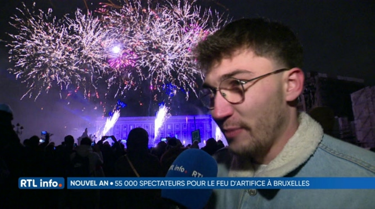 Bruxelles: voici les informations pratiques pour voir le feu d'artifice du Nouvel  an - Le Soir