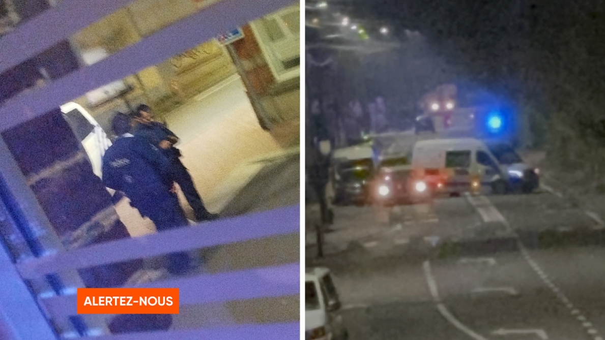 La police présente en nombre à Court Saint Étienne: quot Nous devons rester