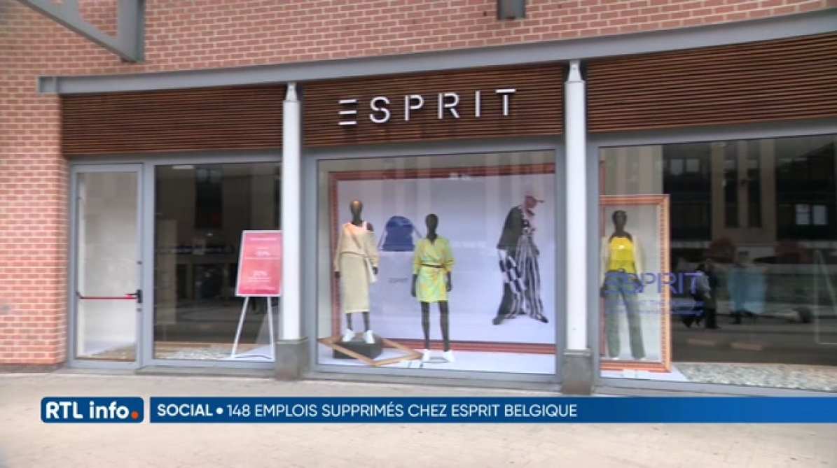 Faillite de l enseigne Esprit en Belgique voici la liste des magasins qui vont fermer RTL Info