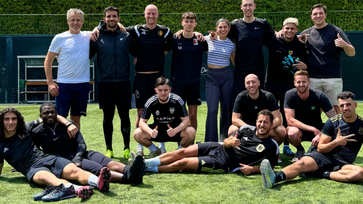 È fantastico: Eden Hazard ha invitato l’intera squadra belga a casa sua prima della Coppa del Mondo dei Kings