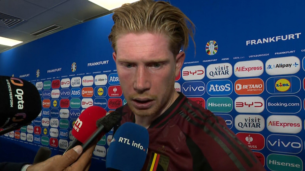 “Worried? Not at the moment”: Kevin De Bruyne calms things down after defeat to Slovakia