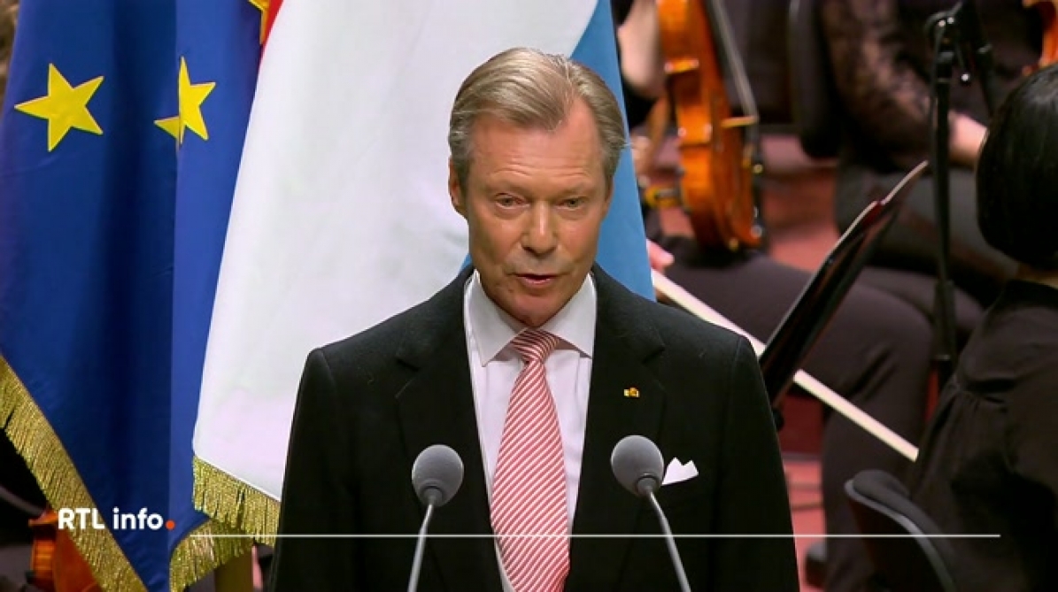 Le GrandDuc Henri de Luxembourg annonce sa prochaine abdication RTL Info
