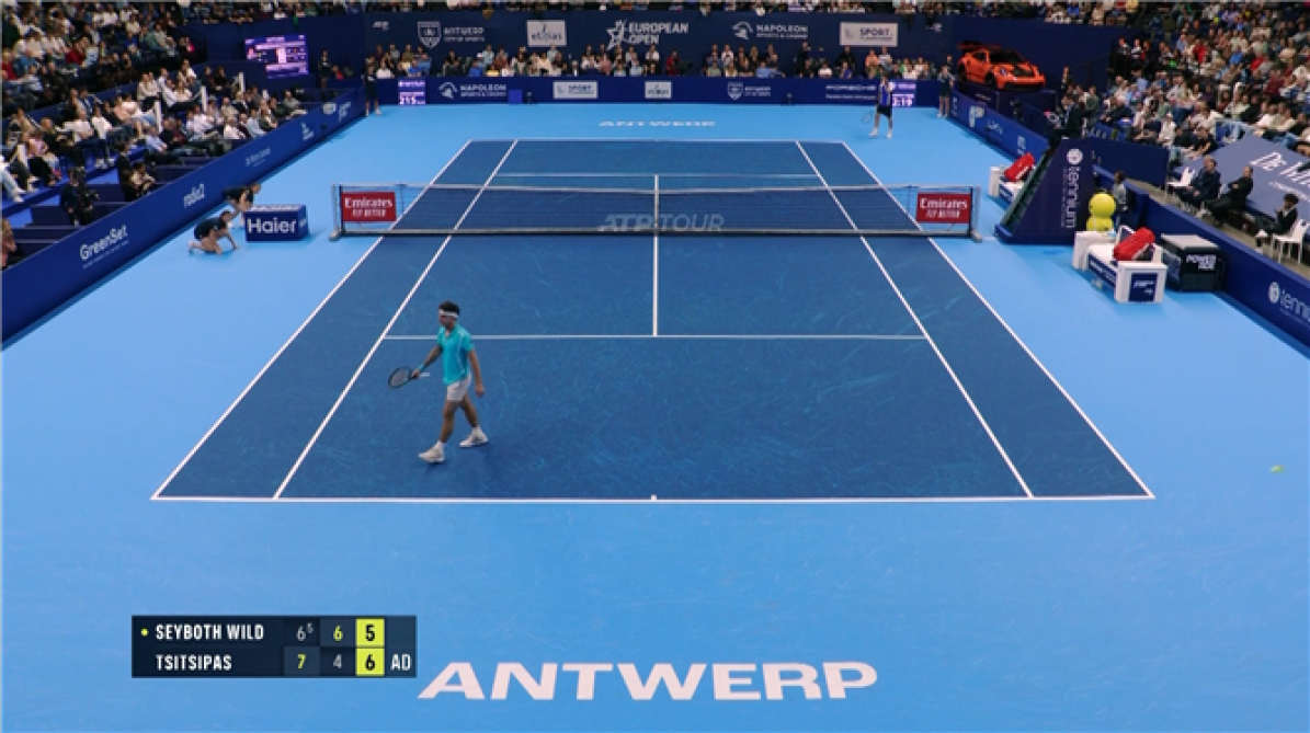 Stefanos Tsitsipas passe en quart de finale à l'ATP d'Anvers voici la balle de match RTL Info