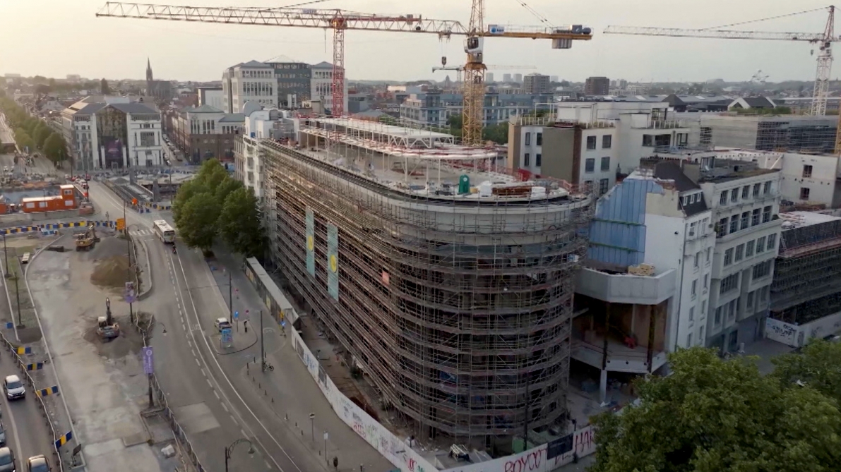 A Brussels Museum as large as the Pompidou Center in Paris … in an old garage: Kanal wants to “meet the most current expectations”