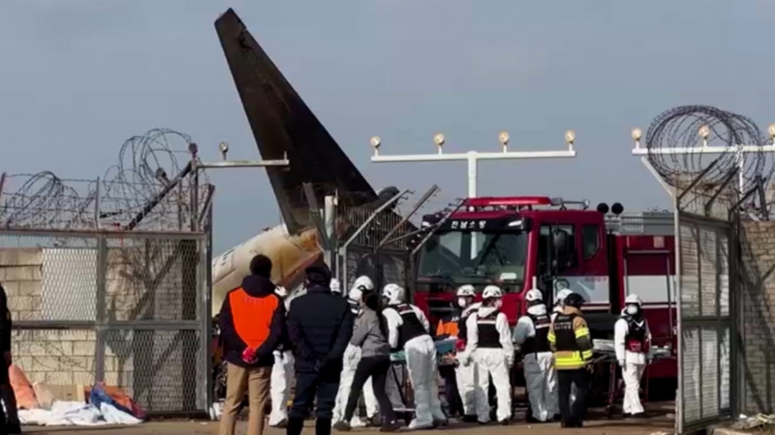 Crash en corée du sud RTL Info 1