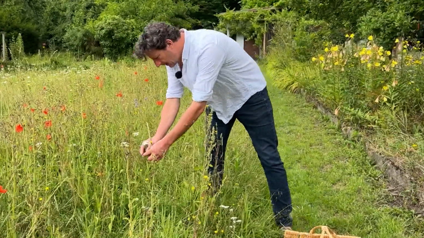 Lionel Raway, fondateur de l’ASBL Cuisine sauvage