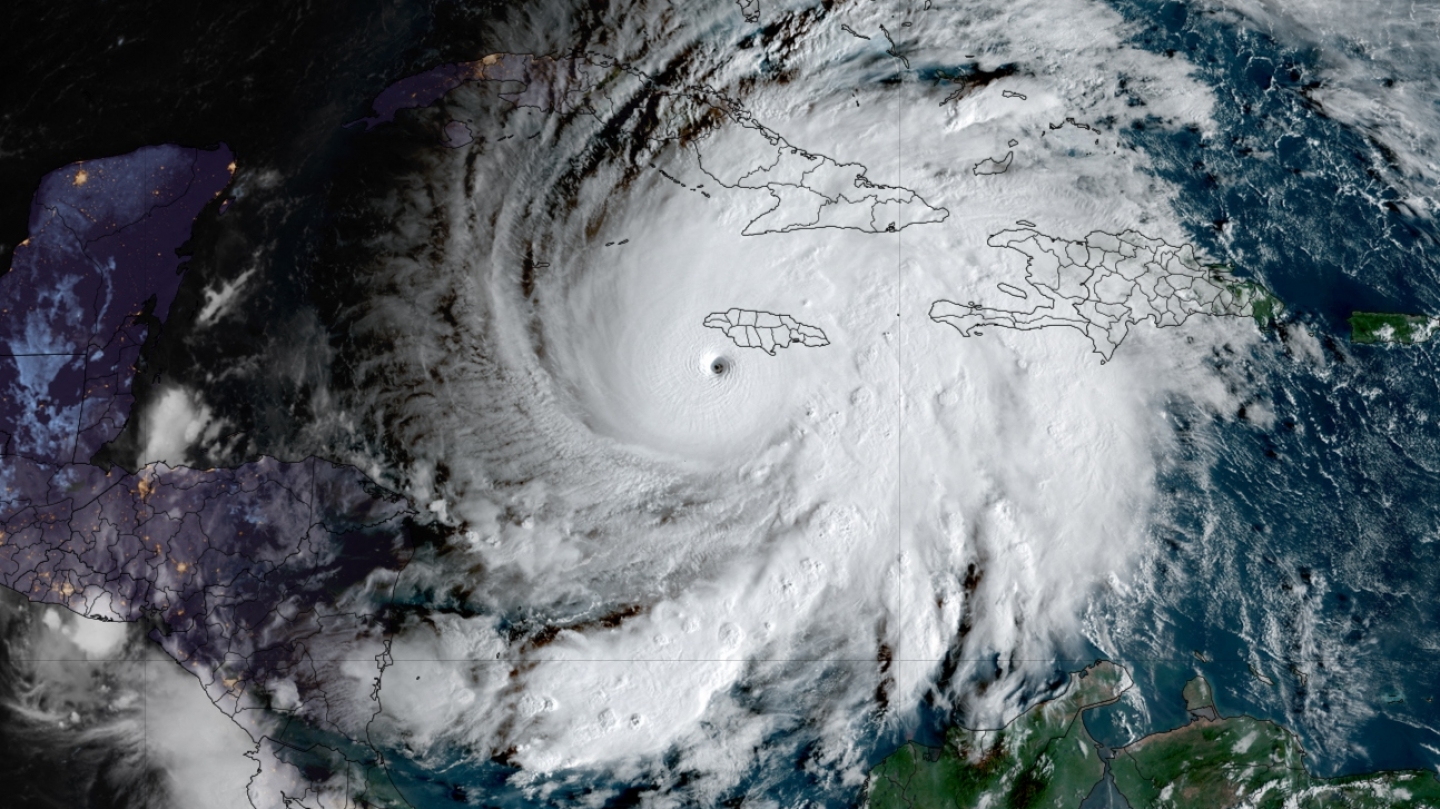 L’ouragan Melissa à quelques heures de toucher la Jamaïque.