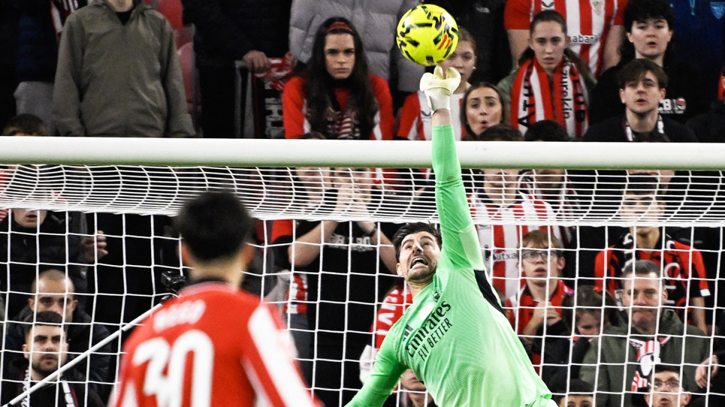 Le bel arrêt de Thibaut Courtois