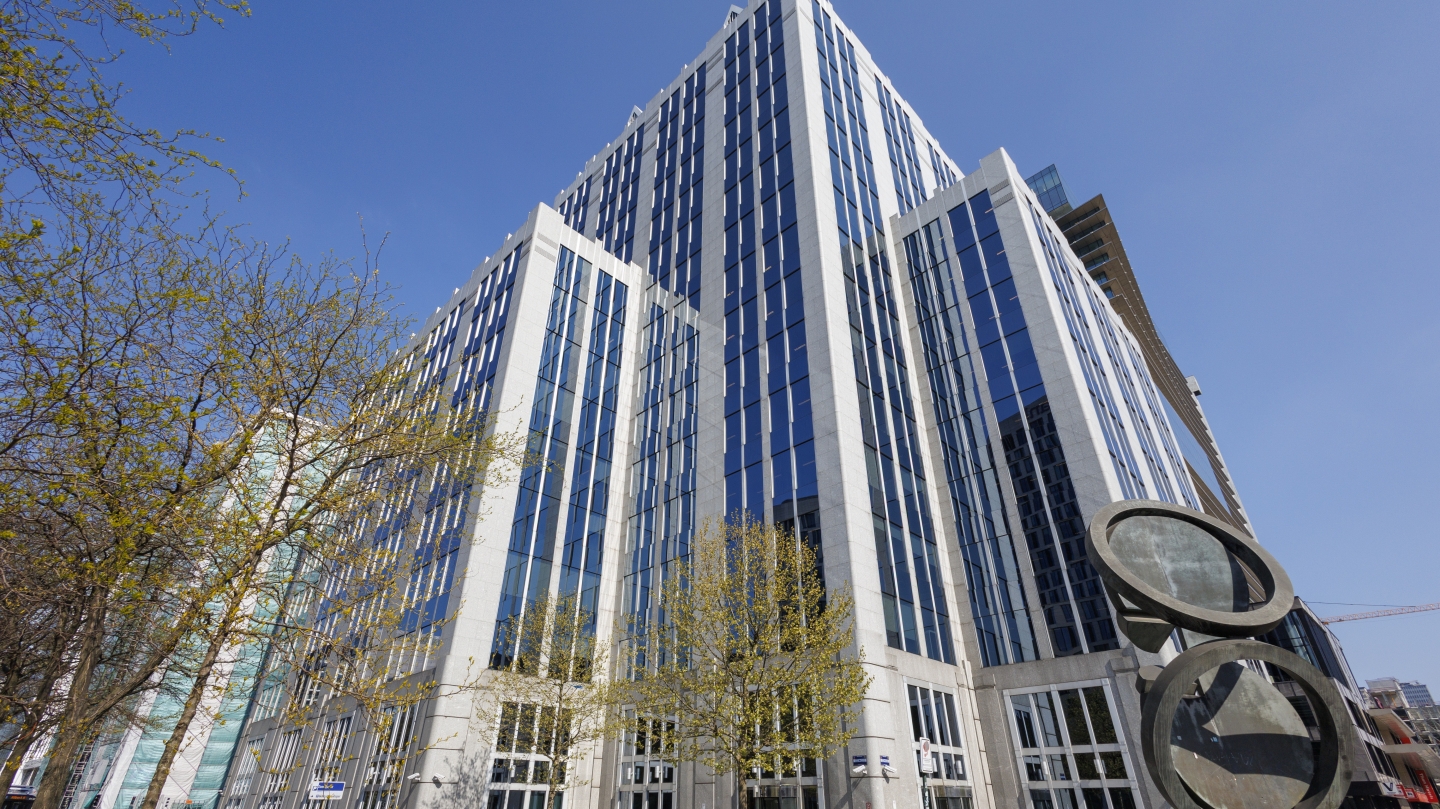 Le quartier général du groupe Euroclear à Bruxelles