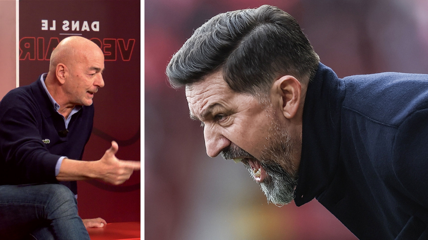 Marc Delire s’en prend à Besnik Hasi.