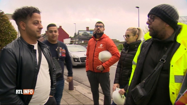 Pizzeria brûlée à Fontaine-l'Evêque: retour des sauveteurs sur place