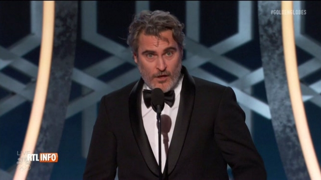 Joaquin Phoenix sacré meilleur acteur aux Golden Globes