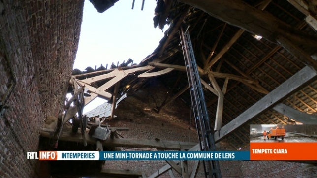 Tempête Ciara: une mini-tornade a traversé  Montignies-lez-Lens