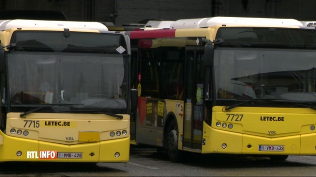 Grève sauvage dans deux dépôts TEC de Charleroi, 10% des bus sont sortis