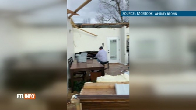 Jordan joue du piano dans sa maison en partie détruite par une tornade: la vidéo émouvante fait le tour du monde