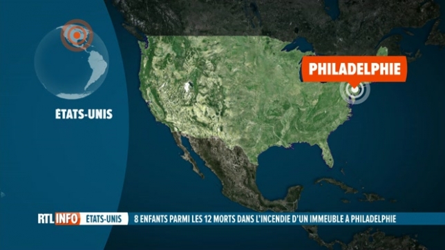 Philadelphie: 12 personnes ont perdu la vie dans l