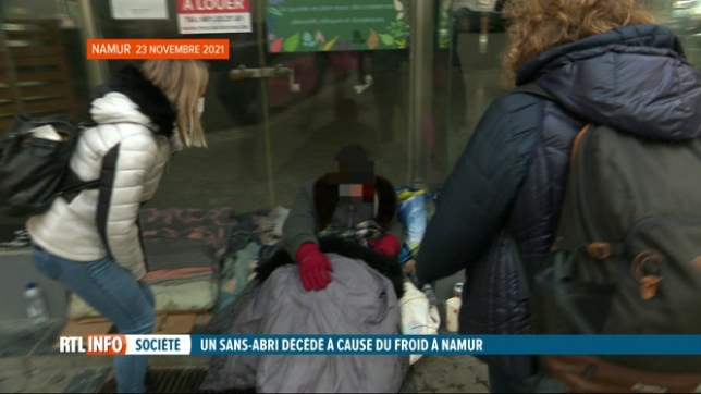 Le SDF découvert sous un abribus à Namur est bien mort de froid