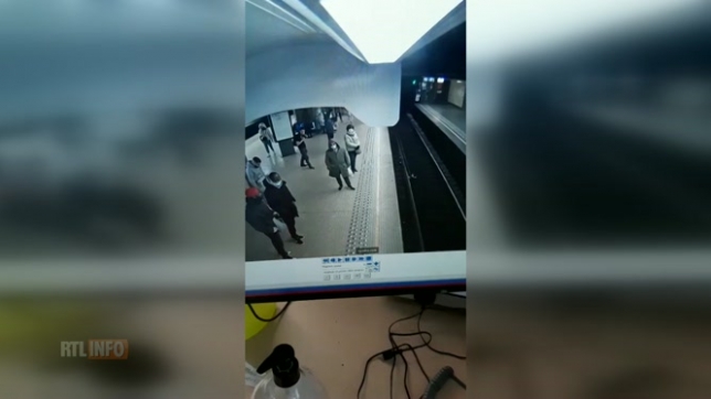 Tentative de meurtre à la station Rogier: un homme a poussé une femme dans le dos quand le métro arrivait