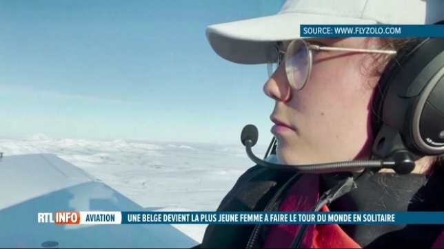 Zara Rutherford (19 ans) boucle son tour du monde solitaire en avion