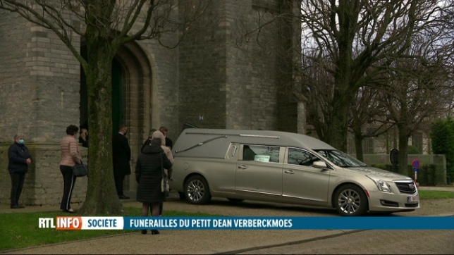 Les funérailles du petit Dean Verberckmoes ont eu lieu cet après-midi