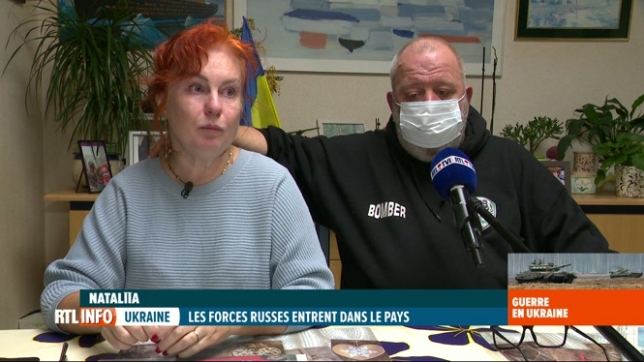 Ukraine: vive inquiétude des familles ukrainiennes vivant en Belgique