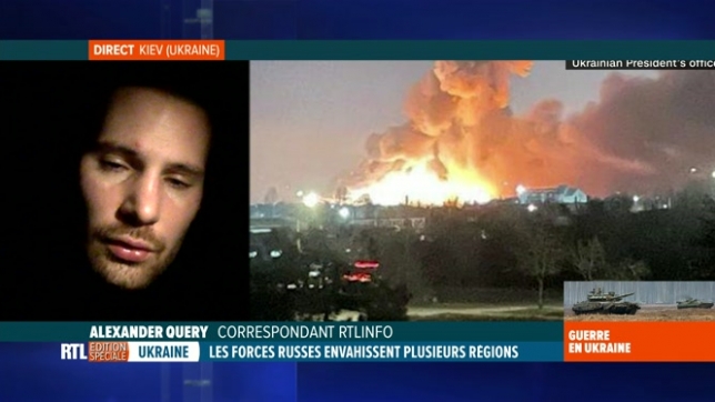 Guerre en Ukraine: le point à Kiev avec Alexander Query