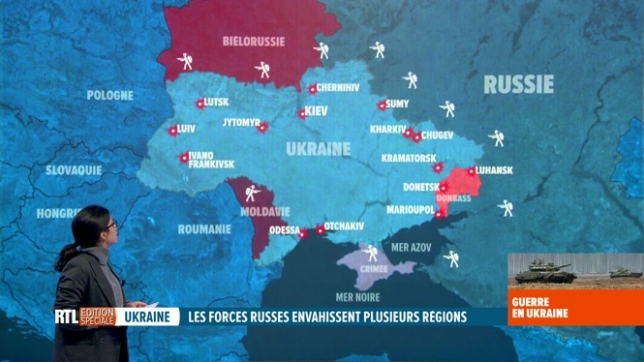 Guerre en Ukraine: détail des opérations militaires russes en cours