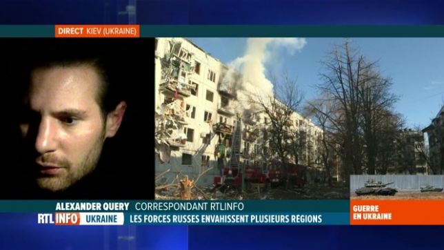 Guerre en Ukraine: Alexander Query fait le point en direct depuis Kiev