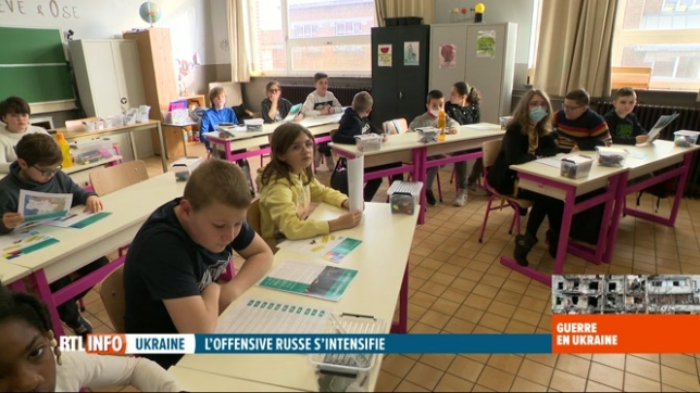 Guerre en Ukraine: le sujet est abordé dans les écoles